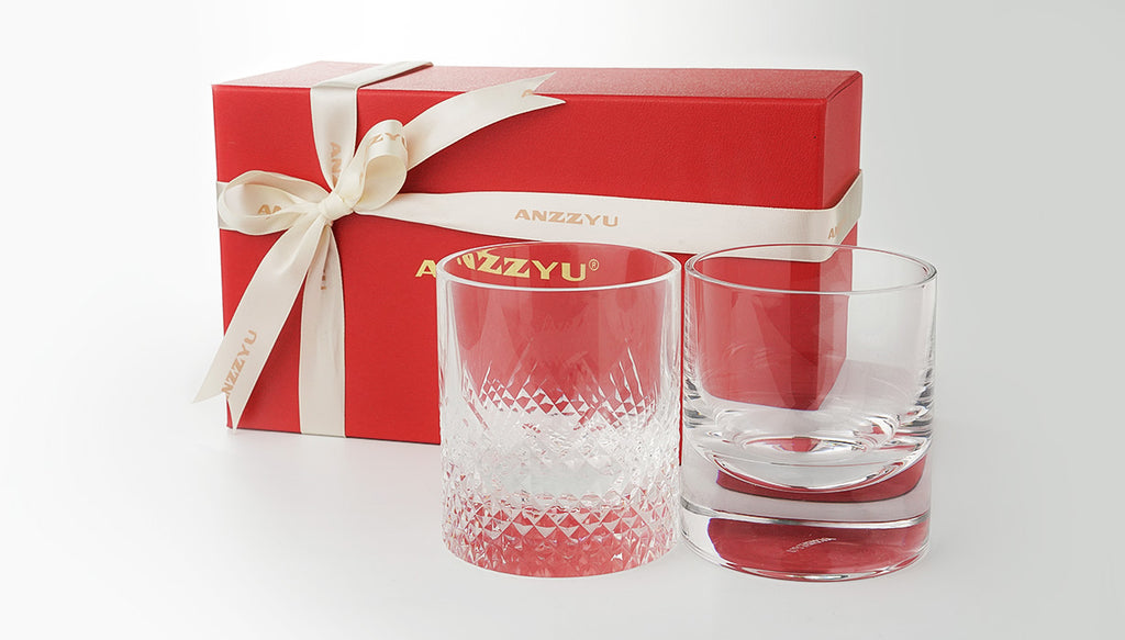 ANZZYU ロックグラスの材料は安全検査に全て合格しています