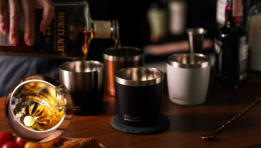 煌めきタンブラーと透明氷の相性が抜群、このNew Styleの盃で最高の晩酌はいかが