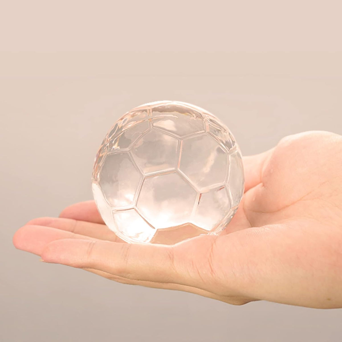 ANZZYU透明氷メーカー サッカー型